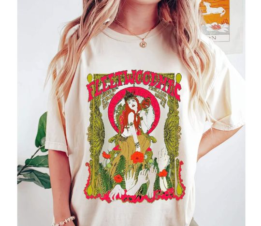 Fleetwood Mac Tour Merchandise Vintage T-Shirt