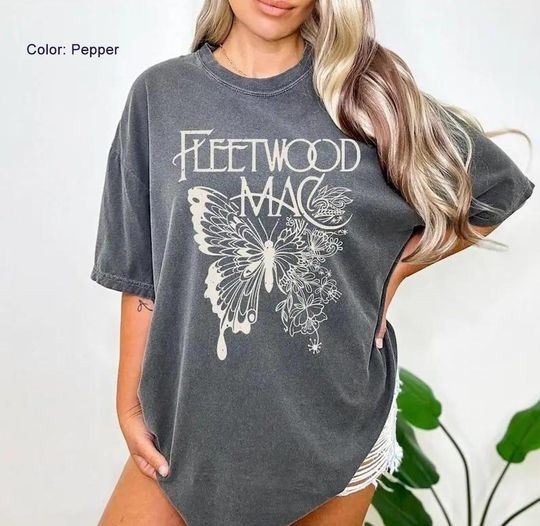 Fleetwood Mac Unisex Tshirt, Vintage Rock Band Music Graphic Tee, Retro Rock Music Lover, Stevie Nicks Shirt