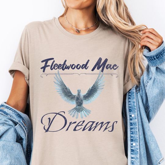 Fleetwood Mac Graphic T-shirt, Retro Rock Music Tee, Fleetwood Mac Dreams