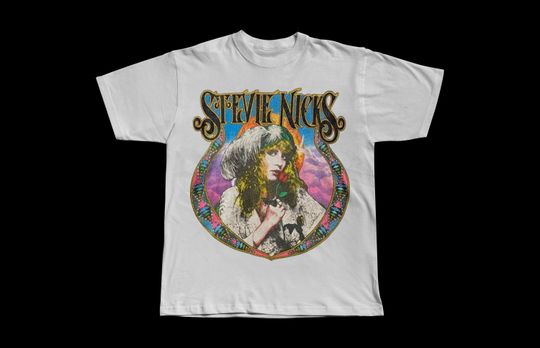 Discover Stevie Nicks Crew Tee | Exclusive Heavyweight Tee