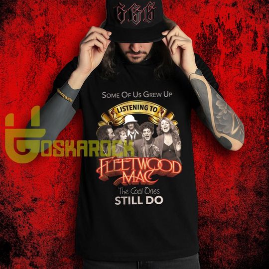 Fleetwood Mac T Shirt, Retro Rock Band Tour Merch Shirt, Music Unisex T-Shirt
