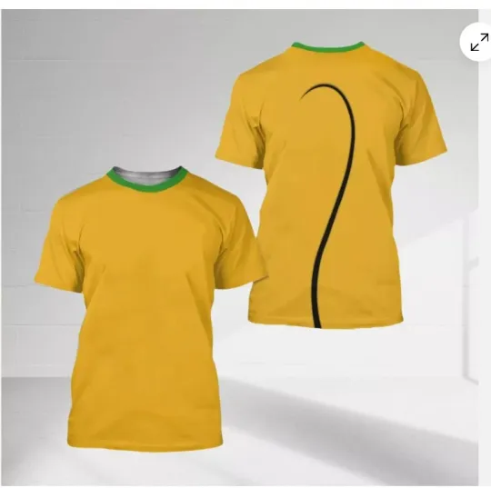 Discover Pluto Dog Costume Mickey House 3D T-Shirt