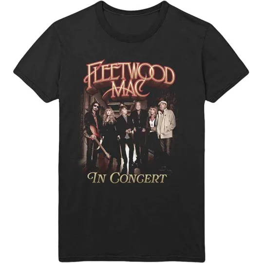 Fleetwood Mac In Concert Official T-Shirt Unisex Mens