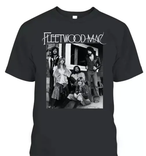 Fleetwood Mac American Tour Shirt, Fleetwood Mac Rock Band T-Shirt