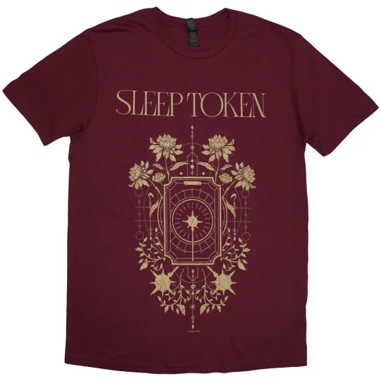 Discover Sleep Token 'Caramel' (Red) T-Shirt NEW & OFFICIAL