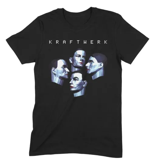 Discover Kraftwerk T Shirt - Krautrock Electronica Synth Pop Autobahn