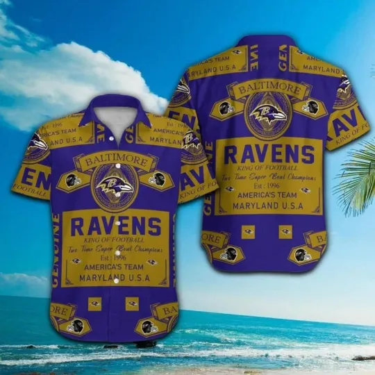 Discover Baltimore Short Sleeve Hawaiian Shirt Tropical Button Up