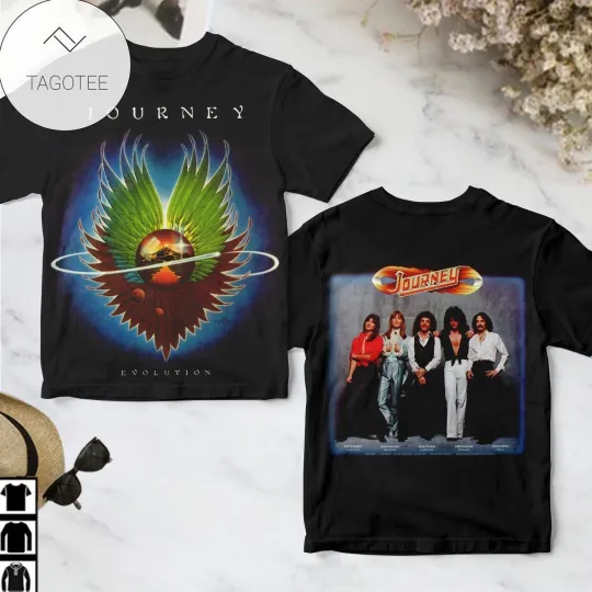 Discover Journey Evolution Album Cover 3D Shirt