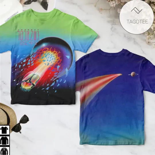 Discover Journey Escape Album Cover 3D T-Shirt