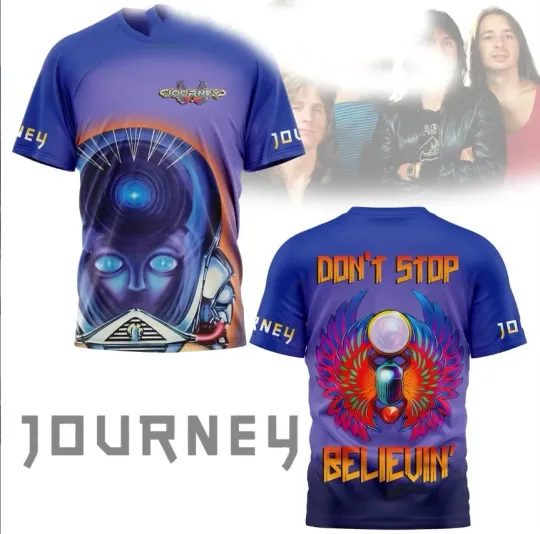 Journey Don’t Stop Believin’ AOP 3D T-Shirt