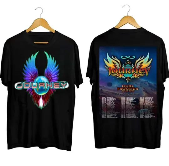 Discover Final Frontier Tour 2026 Journey Band Concert Fan Gifts T-Shirt