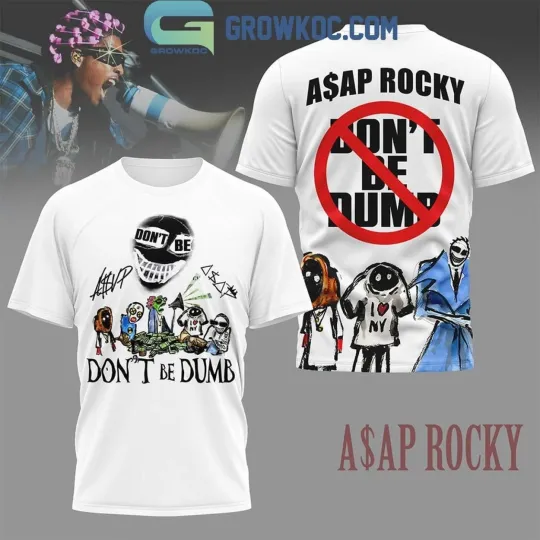 Discover Asap Rocky Don’t Be Dumb 3D T-Shirt