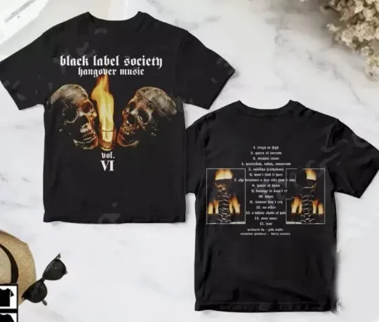 Discover Black Label Society Hangover Music Vol. Vi 3D AOP For Fan TShirt
