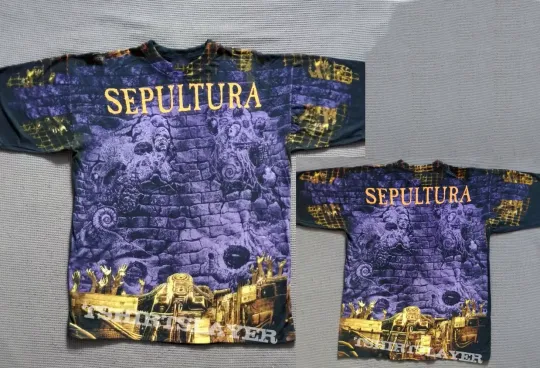 Sepultura Band Chaos AD AOP 3D Shirt Tour