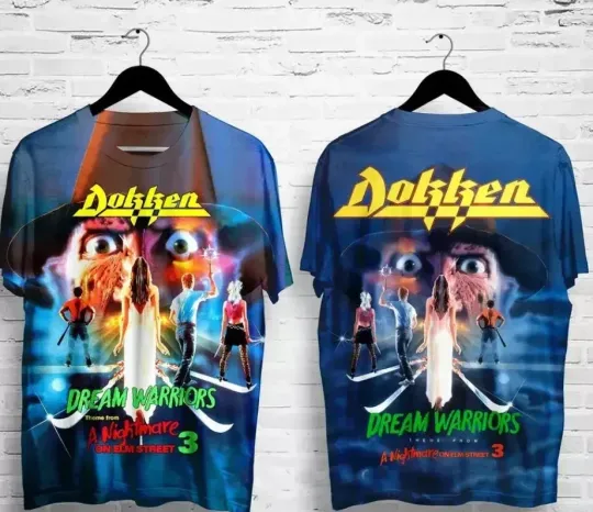 Discover Dokken-Dream Warriors Album AOP 3D T-Shirt