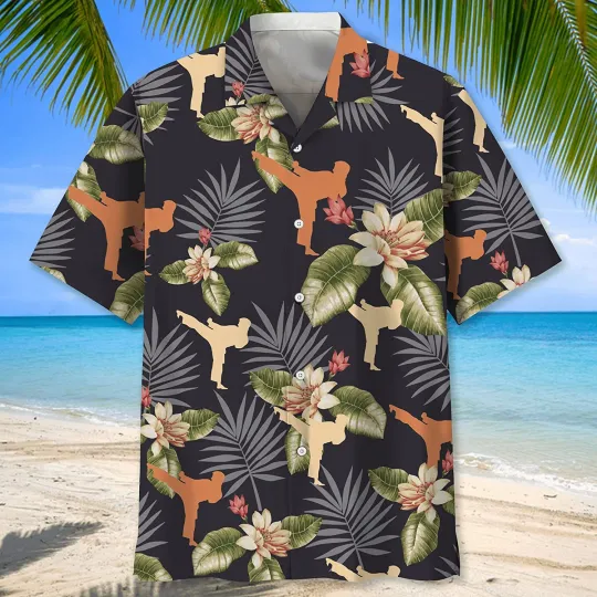 Discover Karate Hawaiian Shirt Beach Shirt Gift for Men and Women Summer Trip