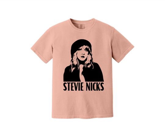 Stevie Nicks Heavyweight T-Shirt Fleetwood Fan Art 70s Rock Edge of Seventeen Dreams Stand Back