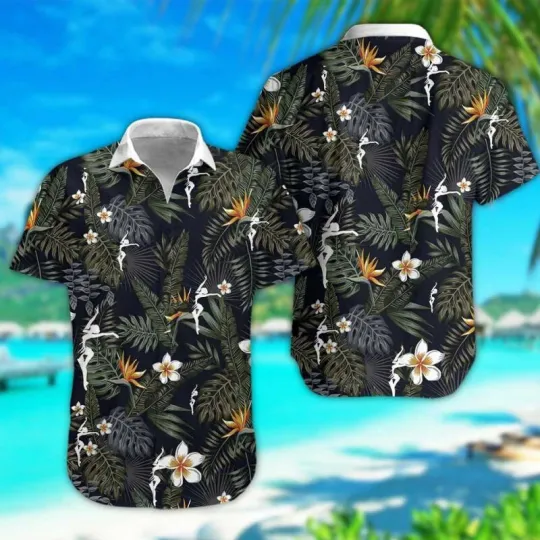 Discover Ballet Hawaiian Shirt Beach Shirt Gift for Men and Women Summer Trip