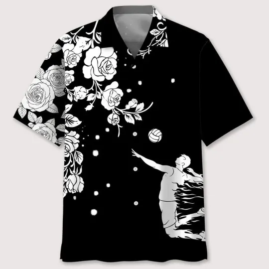 Discover Volleyball Hawaiian Shirt Beach Shirt Gift for Men and Women Summer Trip
