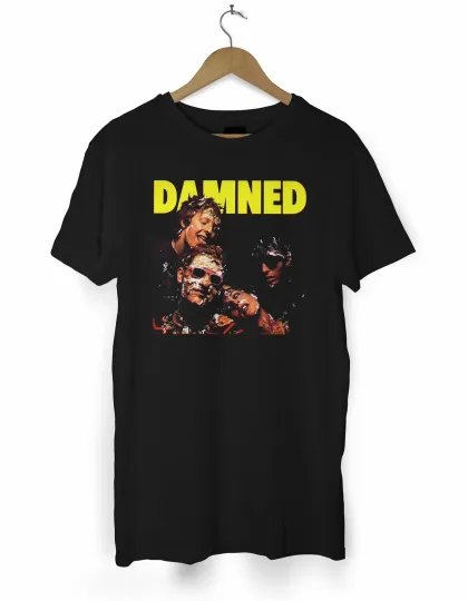 Discover The Damned Men's T Shirt - Punk Rock New Wave