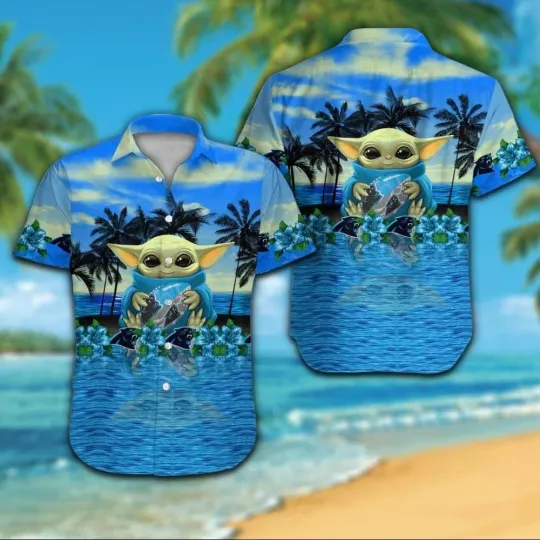 Discover Carolina Football Short Sleeve Button Up Tropical Hawaiian Shirt VER032