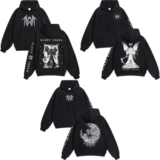 Discover Retro Sleep Token New Season Hoodie