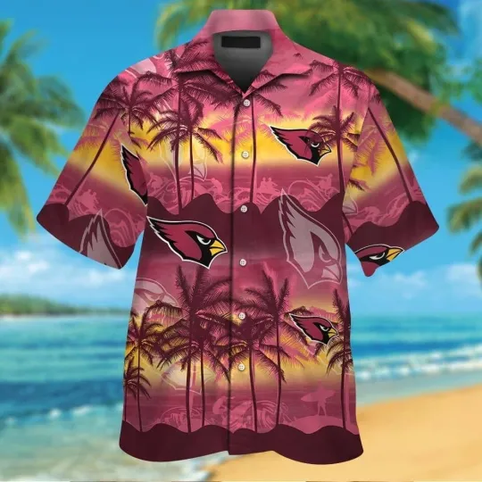 Discover Arizonna Football Tropical Short Sleeve Hawaiian Shirt