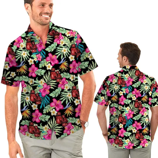 Discover Boxing Hawaiian Shirt Beach Shirt Gift for Men and Women Summer Trip
