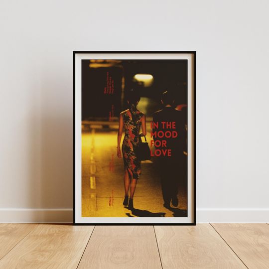 Discover In the Mood for Love Poster  Wong Kar Wai&nbsp;Film&nbsp;Art