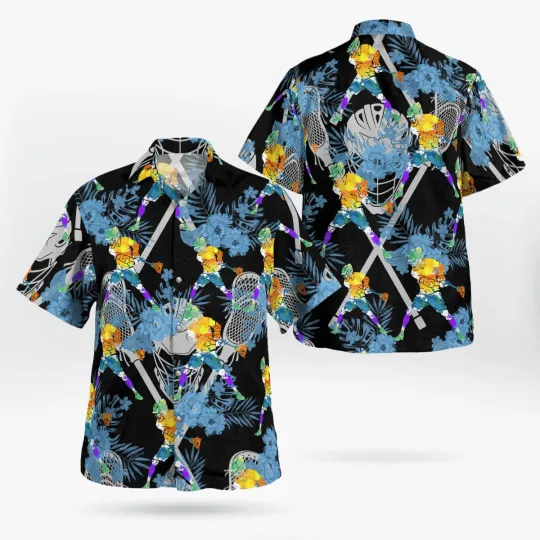 Discover Lacrosse Hawaiian Shirt Beach Shirt Gift for Men and Women Summer Trip