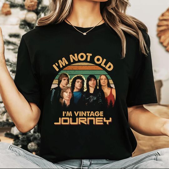 Discover Journey Band Bootleg Shirt, Journey Band T-Shirt, Journey Rock Band Shirt, Journey 90s Vintage Shirt, Journey Fan Gift Shirt