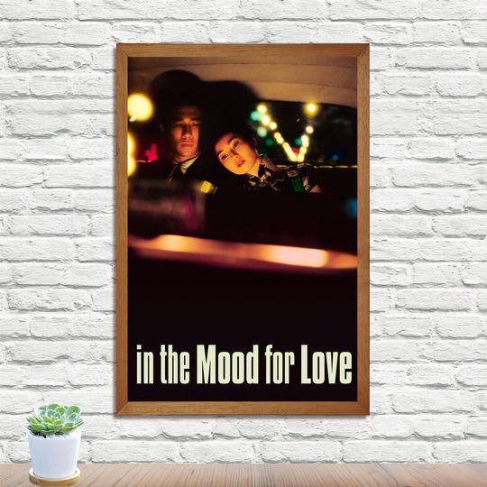 Discover In the Mood for Love Movie Poster,Vintage Retro Print,Wall Art Print,Home Decor,Canvas Poster Printing