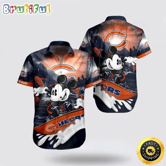 Discover football Chicago Hawaiian Shirt Trending Summer Mickey