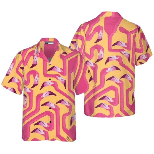 Discover Flamingo 19 Hawaiian Shirt