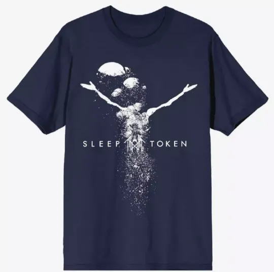 Discover Sleep Token Place Become Your Tomb Blue T-Shirt XL Brand New with Tags