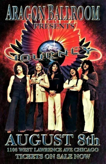 Discover Journey  Concert Poster 12 X 18 Free Shipping