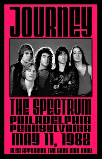 Discover Journey Concert Vertical Poster