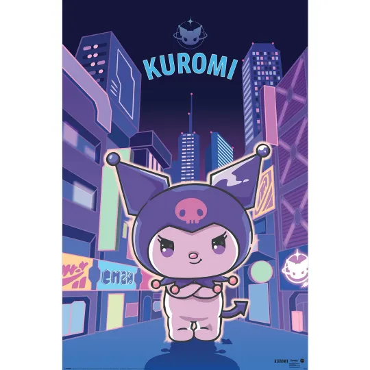 Discover Hello Kitty Kuromi Poster - Brand New Licensed Ambition Maxi Poster 91.5 x 61cm