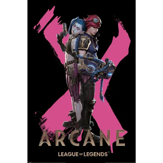 Arcane League of Legends Poster - Official Licensed Duo Maxi Poster