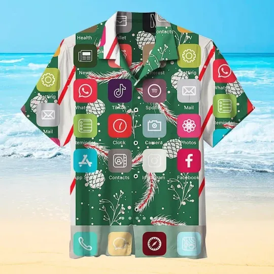 Discover Daily Application Hawaiian Shirt, Short Sleeve Unisex, Beach Shirt, for Vacation