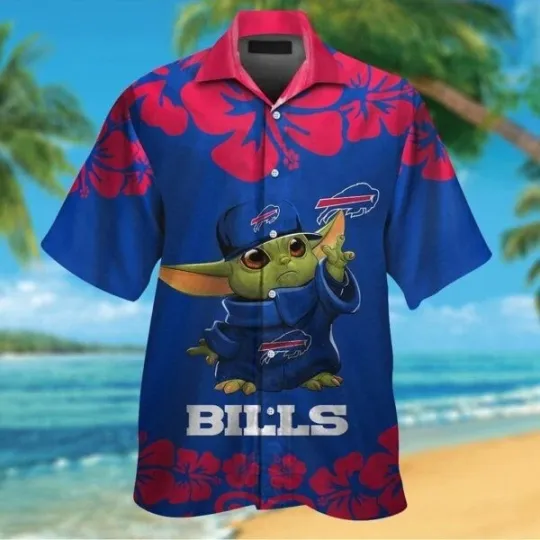 Discover Buffalo Football Tropical Hawaiian Shirt For Men And Women