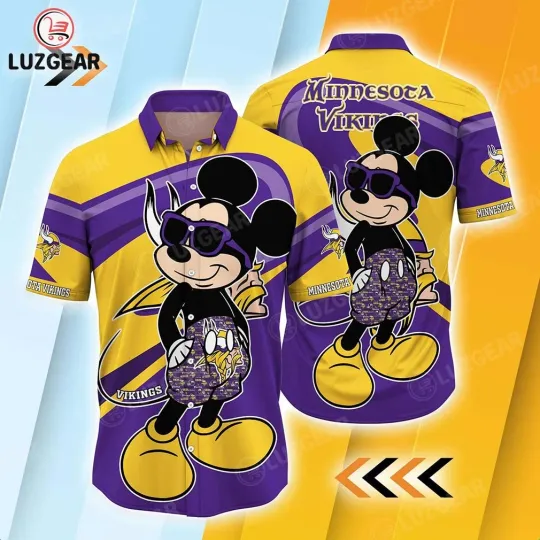 Discover Minnesota Football Cool Cartoon Hawaiian Shirt