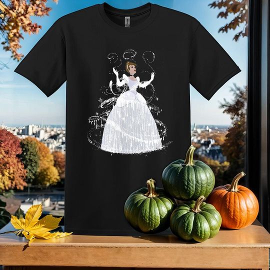 Discover disney princess Cinde ball go T-Shirt Tshirt T Shirt Hoodie Unisex Men Women Kids (S-5XL) | Gildan Top for Boys & Girls SY403