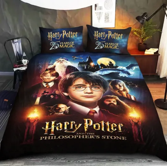 Discover Harry Potter 25Th Anniversary Bedding Set