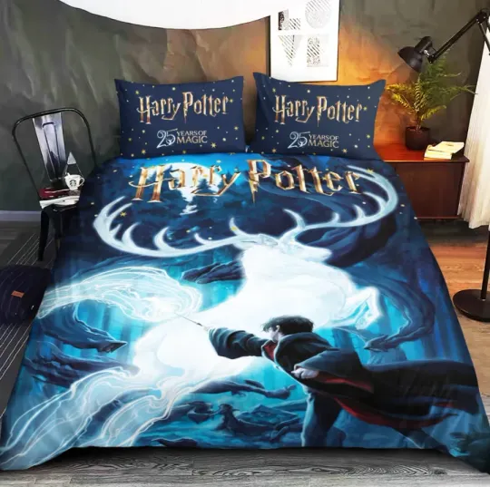 Discover Harry Potter 25Th Anniversary 2026 Bedding Set For Fans