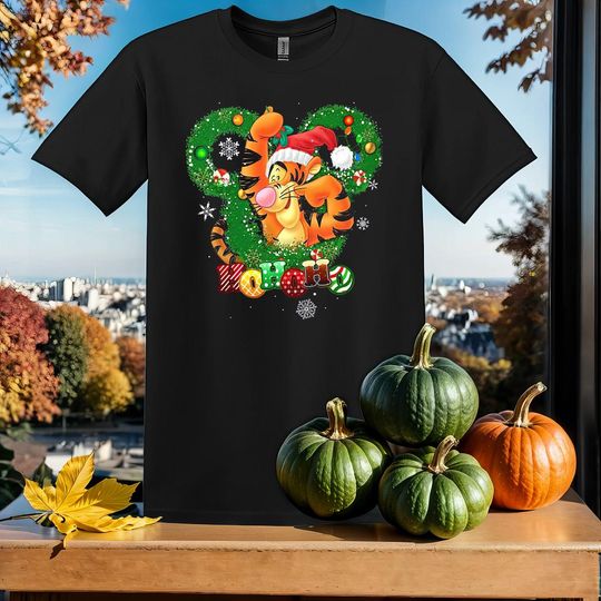 Discover Disney Ho Ho Ho Tigger Christmas T-Shirt