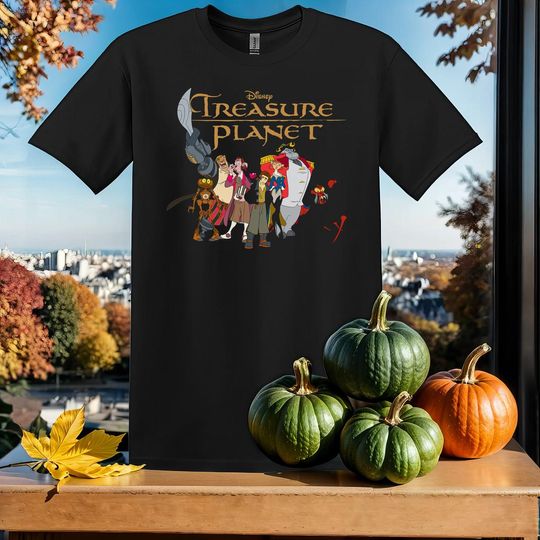 Disney Treasure Planet Logo and T-Shirt