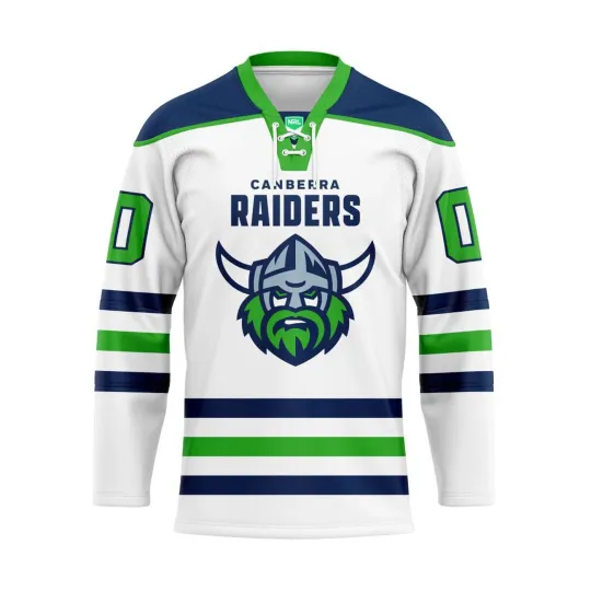 Discover Personalized Canberra Raiders Men's Hockey Jersey