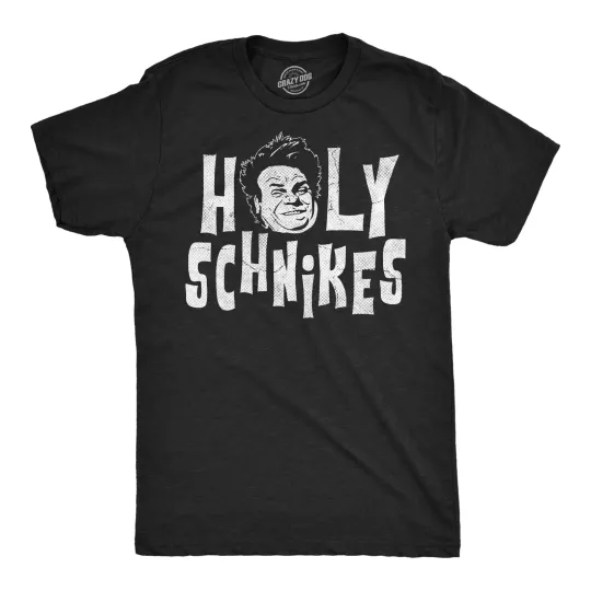 Discover Mens Funny T Shirts Holy Schnikes Sarcastic Chris Farley Graphic Movie Quote