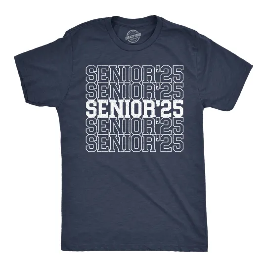 Discover Mens Funny T Shirts Senior 25 Sarcastic Graduation Graphic Novelty Tee for Men